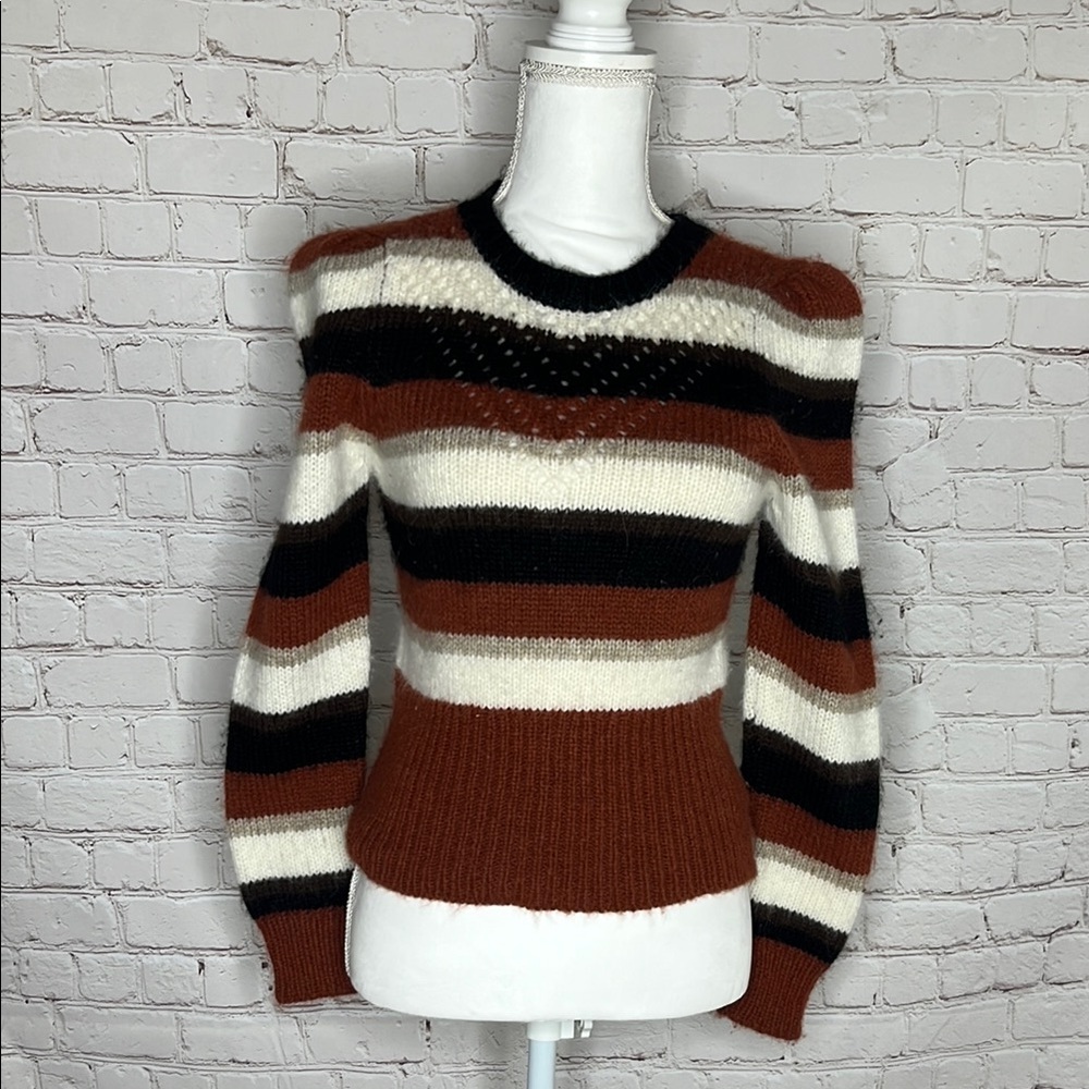 St Roche Sissy Sweater in Autumn Stripe